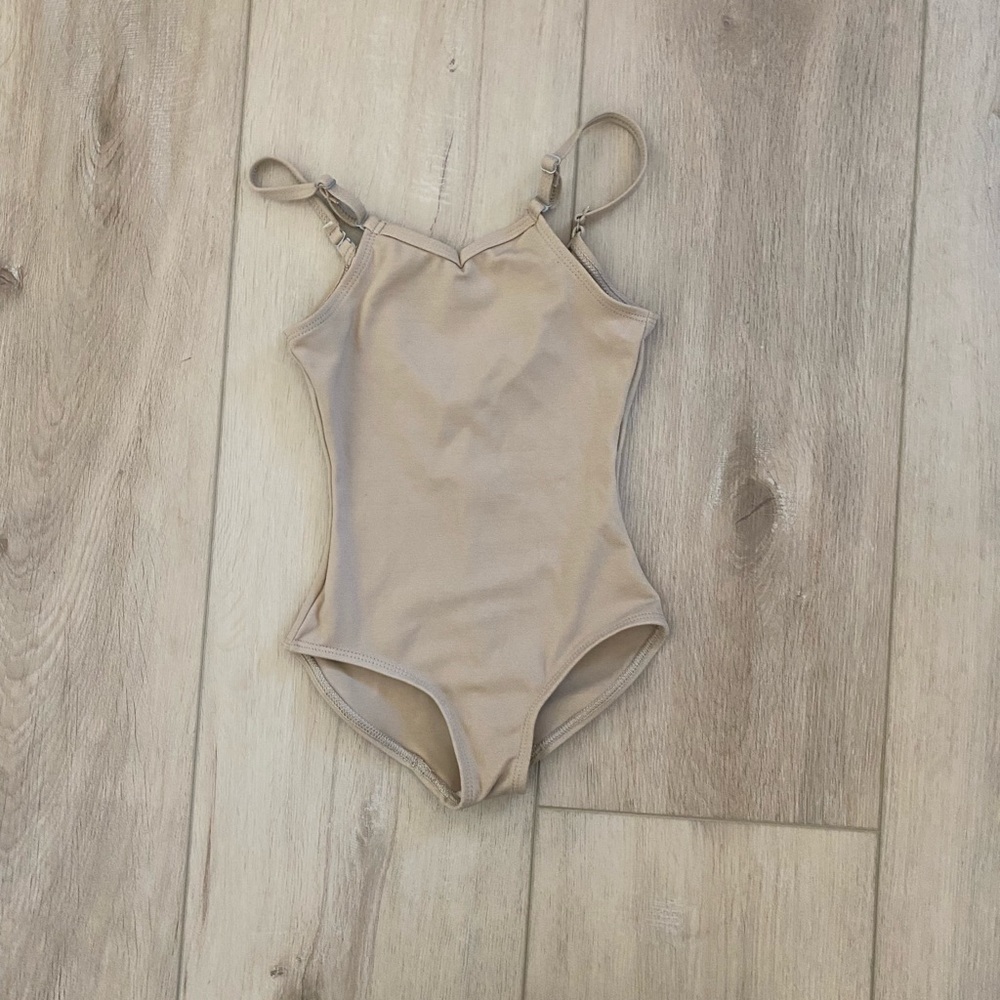 Capezio youth leotard. Nude color size small